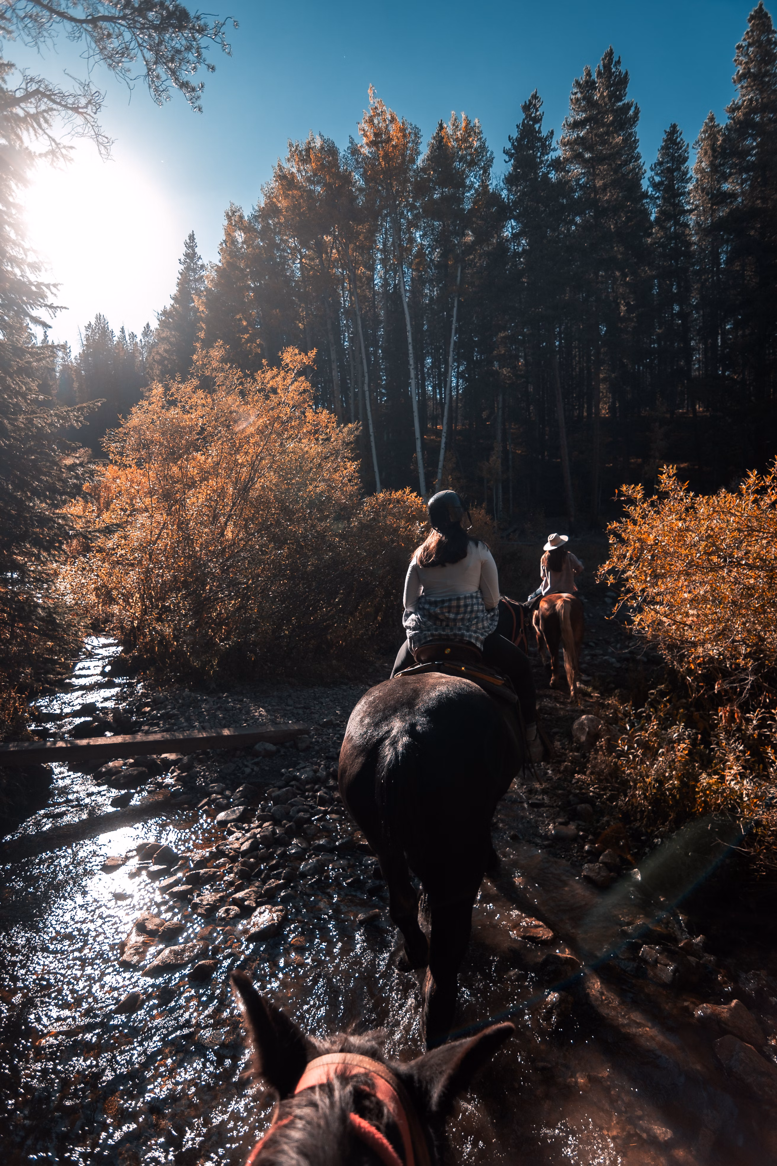 Hotel guests enjoying a slot canyon